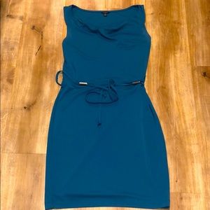 Work dress in beautiful blue